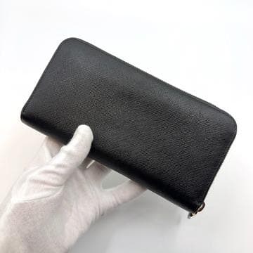 ◇プラダ◇2ML317/レザー/サフィアーノ/ラウンドファスナー/長財布