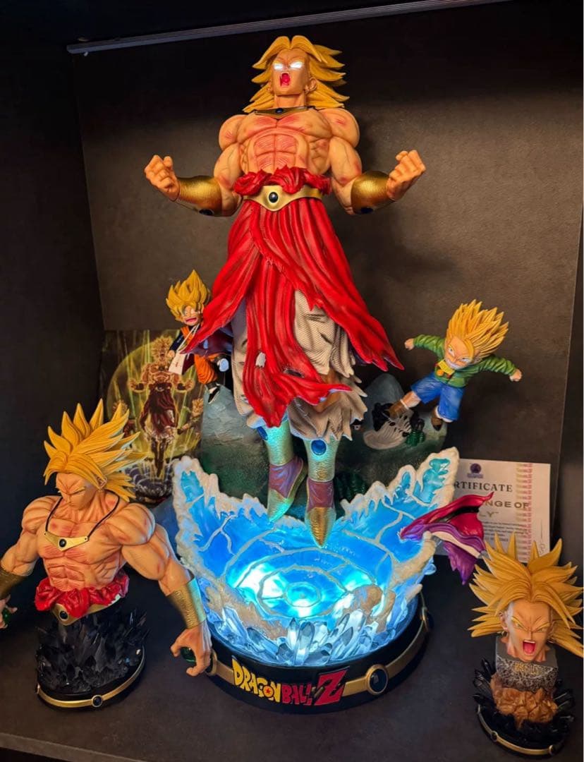 ドラゴンボール ブロリー ガレキ ガレージキット スタチュー X②⑦