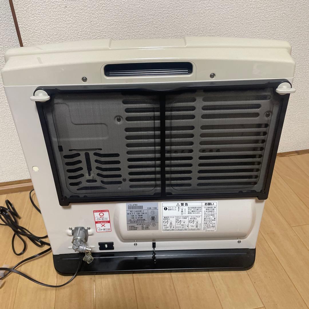 Rinnai 都市ガス　ガスファンヒーター RC-L4002E-1 ガスホース付