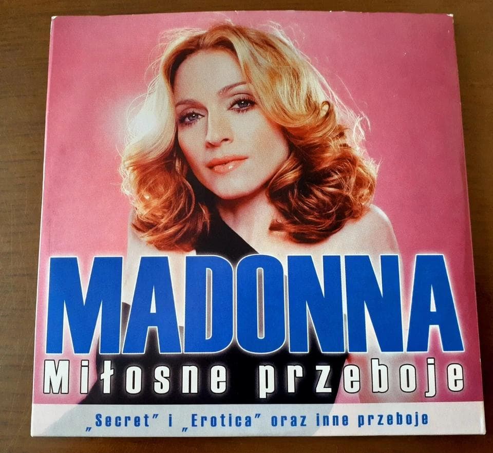 マドンナ　Miosne Przeboje　ポーランド盤 貴重 ミニベスト盤 CD