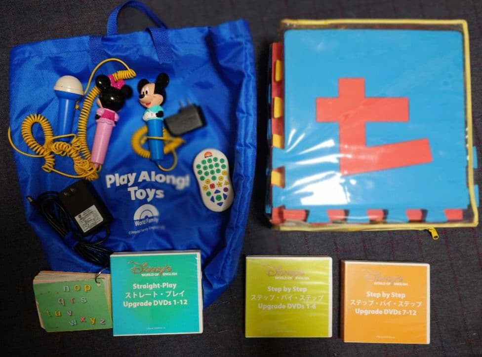 ワールドファミリー　DVD/CD英語フルセット　2012年　ジャンク品 送料込