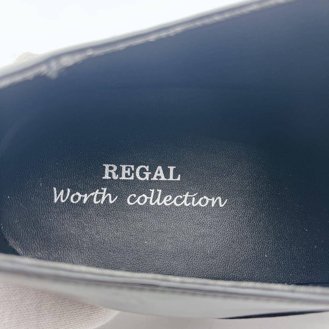 超特価✨リーガル V234 ストレートチップ 内羽根 ビジネスシューズ 黒 26