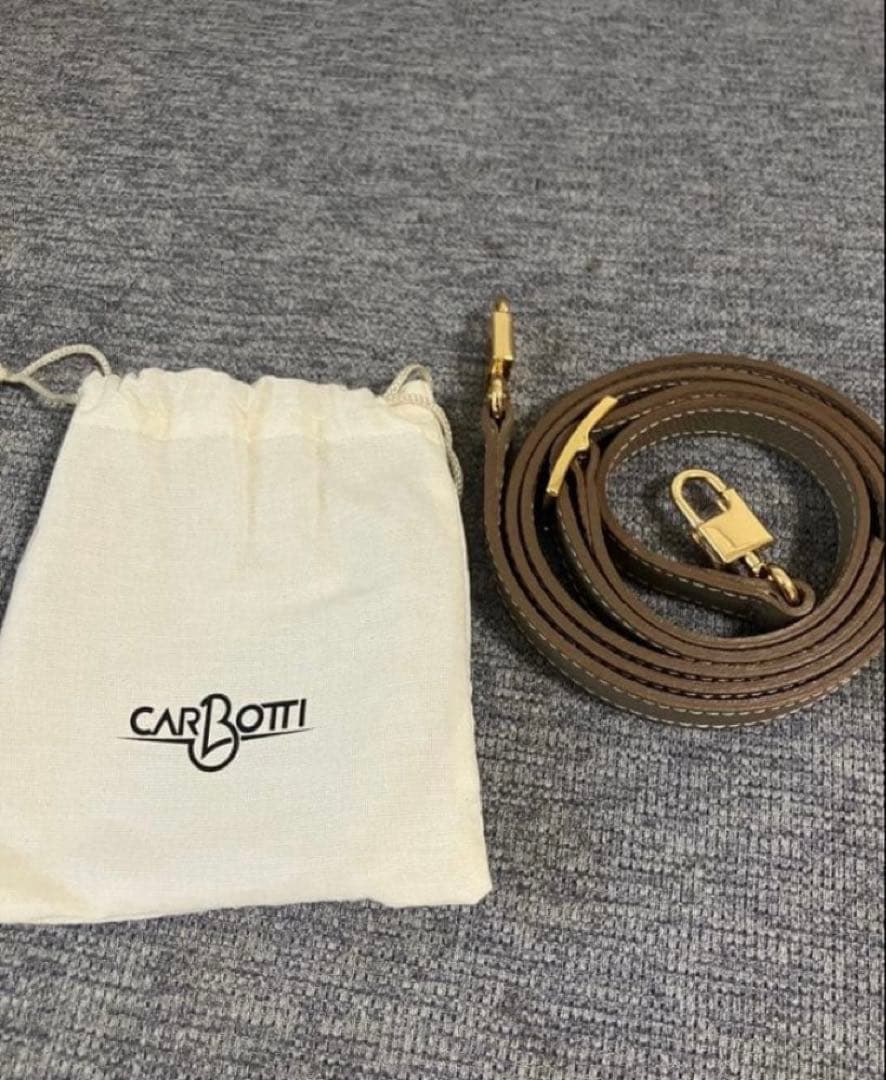 CARBOTTI カルボッティ DIANA 321 ハンドバッグ ベージュ