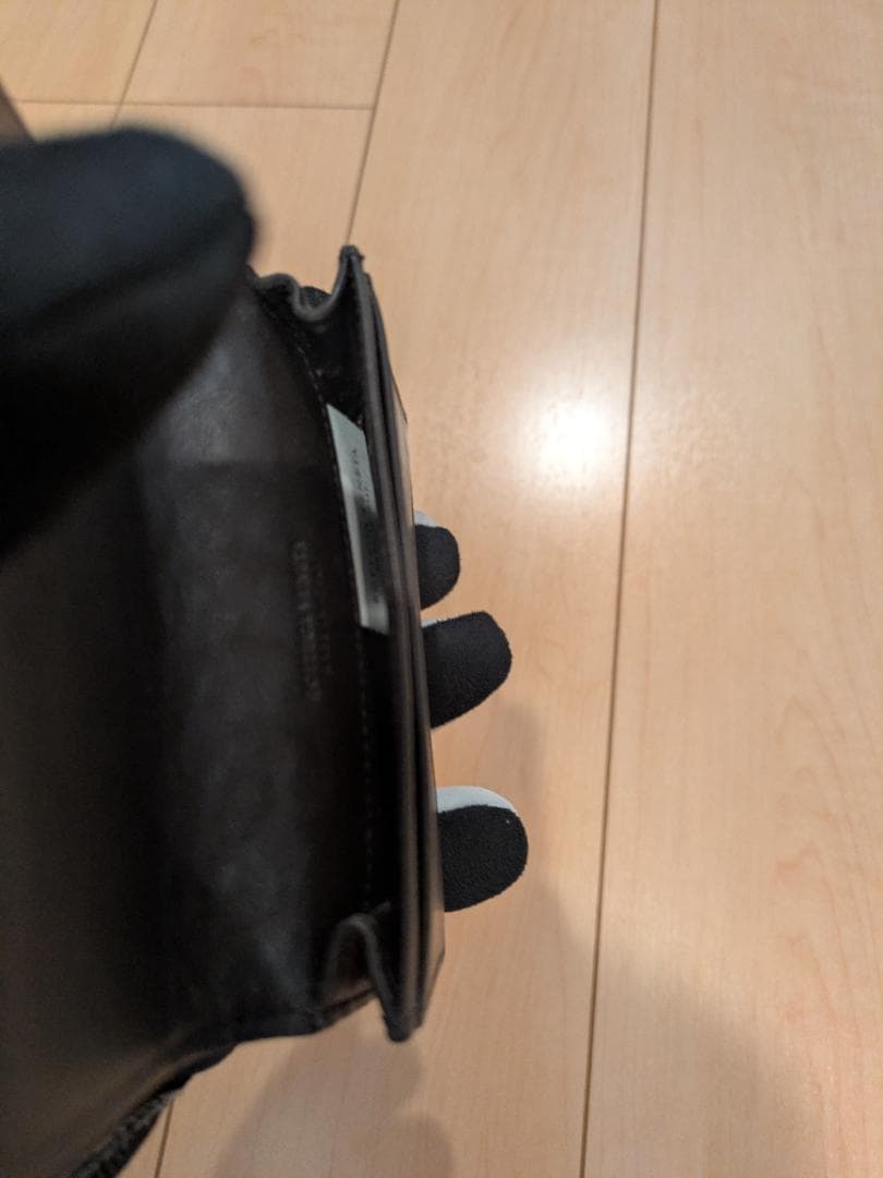 美品 ボッテガ Bottega Veneta 名刺入れ 黒 イントレチャート