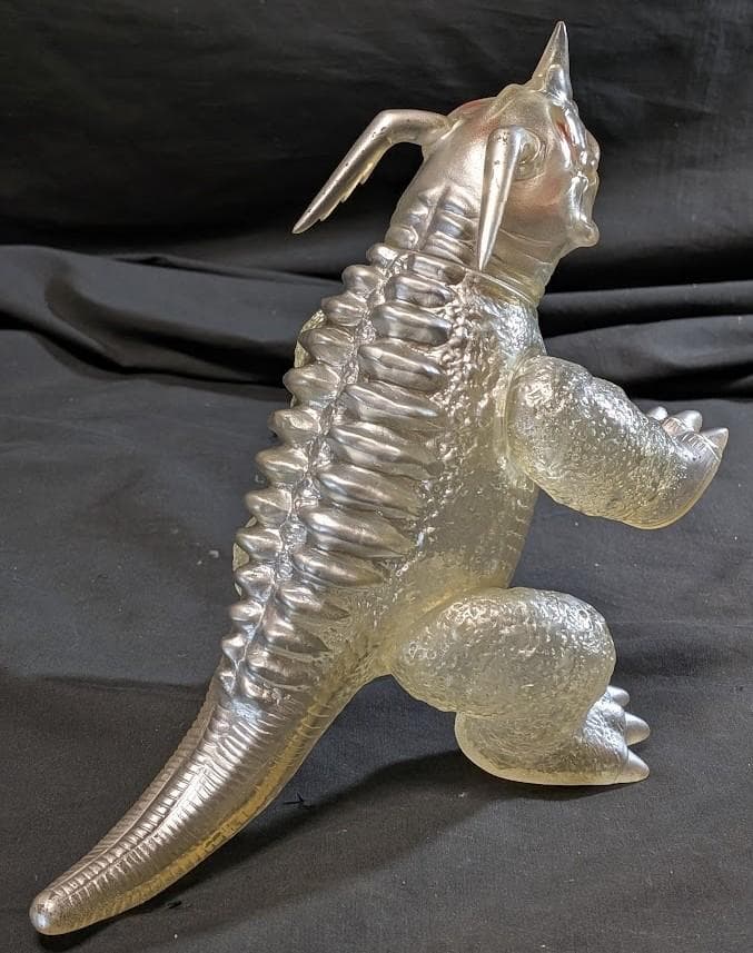 透明ネロンガ 四足（マルサン）クリア成型ソフビフィギュア