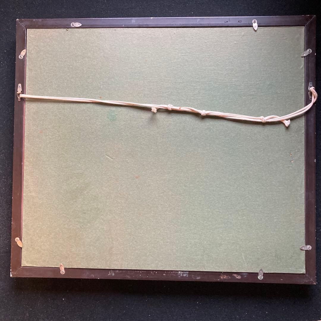 伝　椿貞雄「静物」額53×60￼cm 絵￼38×45cm 岸田劉生￼の愛弟子