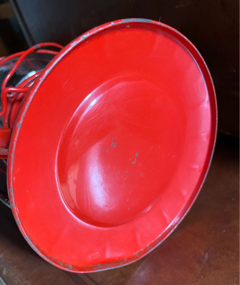 WINGED WHEEL No.500 Red オイル ランタン オイルランプ