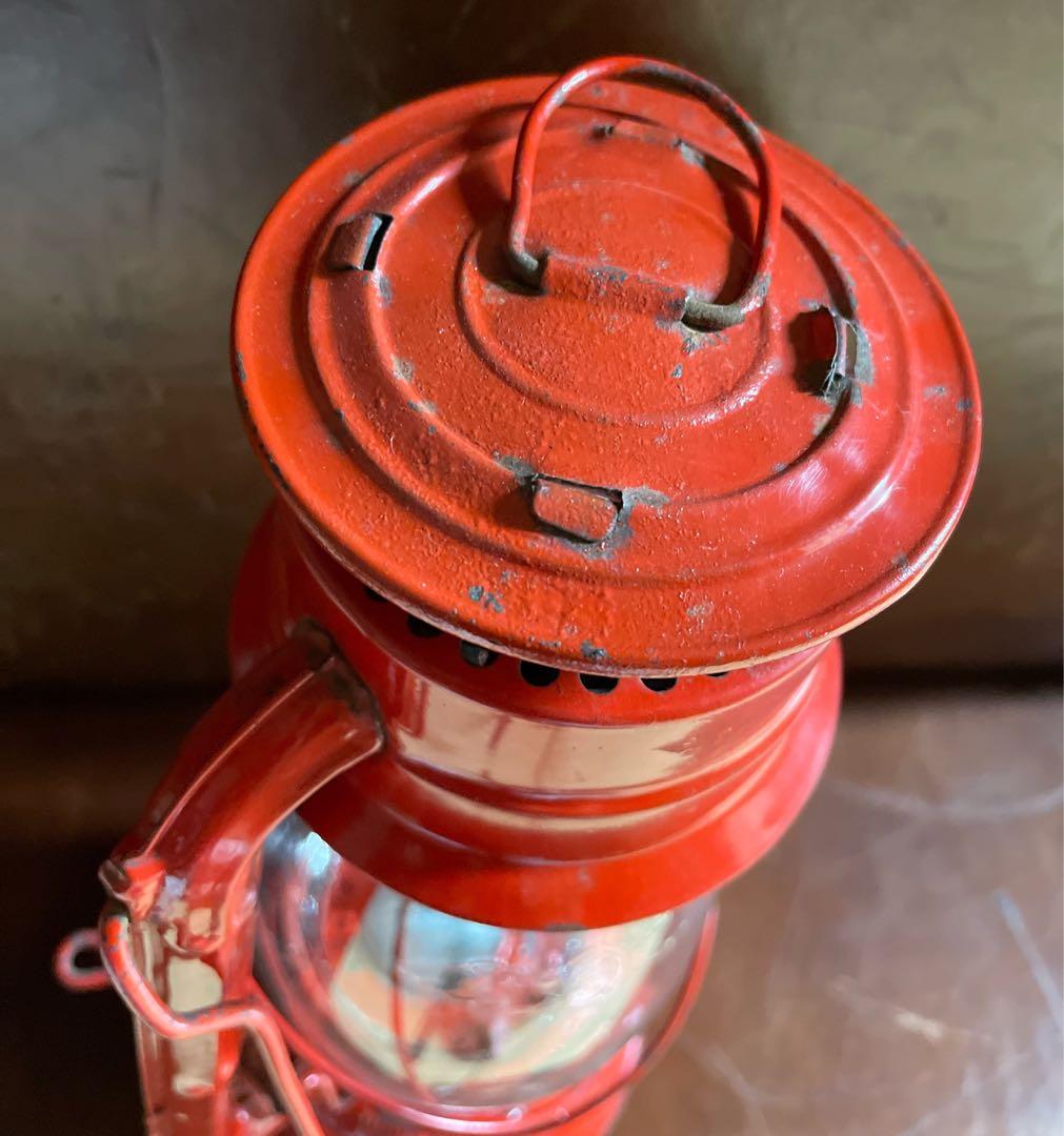 WINGED WHEEL No.500 Red オイル ランタン オイルランプ