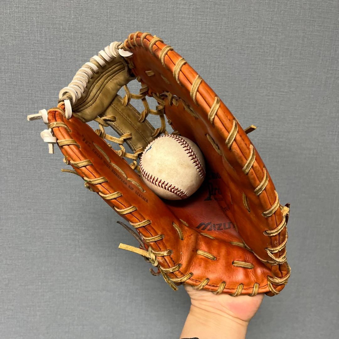 1068 ミズノプロ キップレザー ビッグM 硬式 ファーストミット