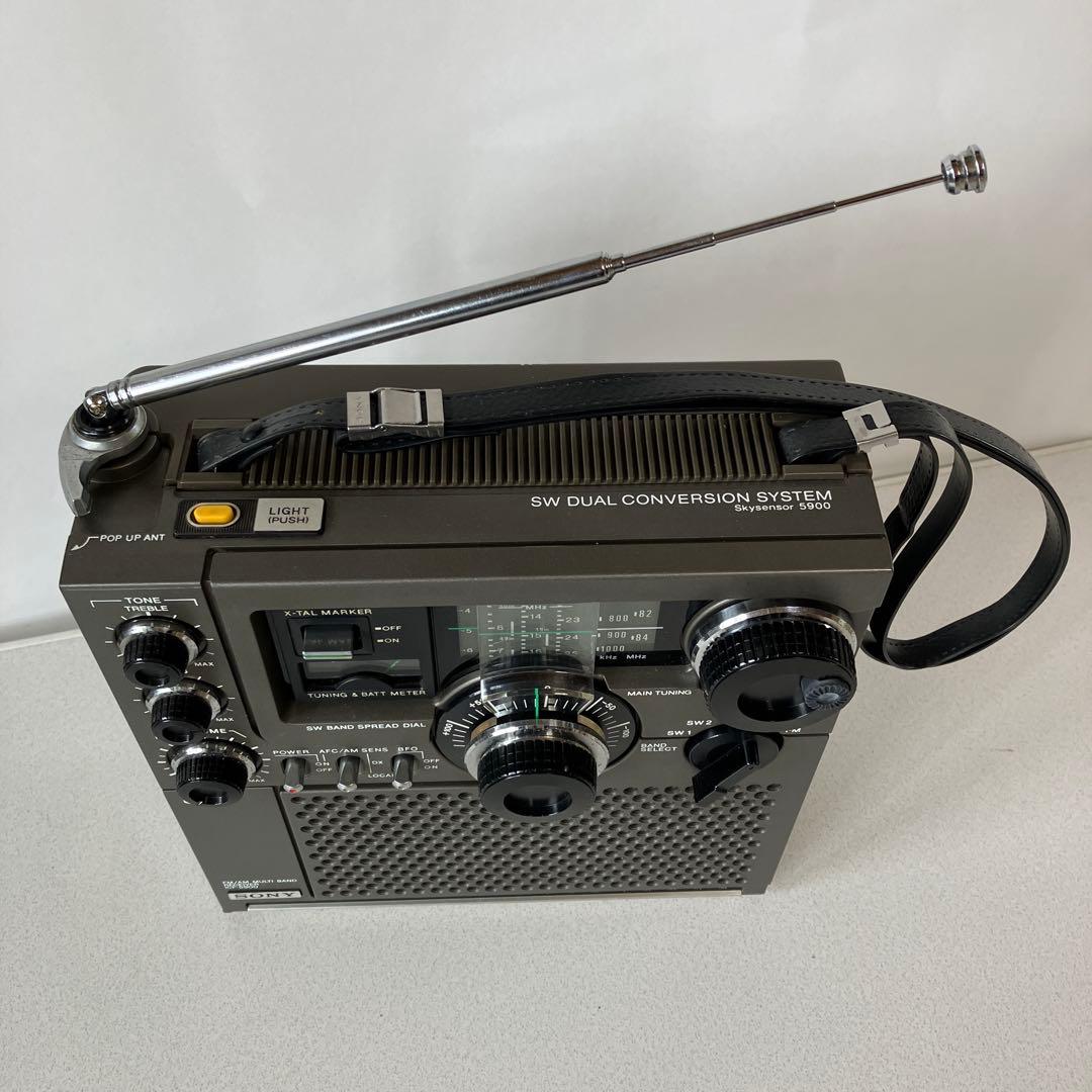 ソニーＢＣＬラジオ　ＩＣＦー５９００　　　　　完動品
