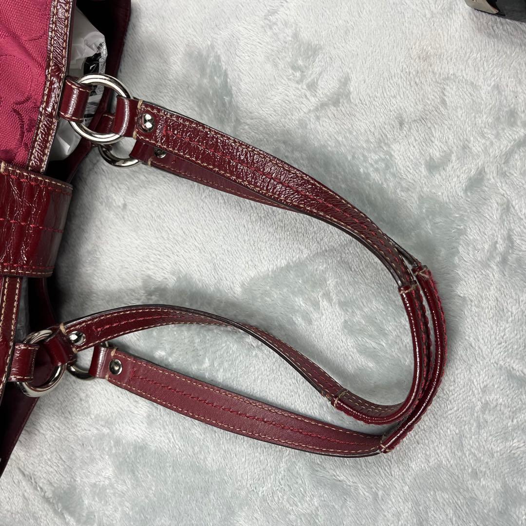 バッグ Vintage Coach Bag Signature Soho