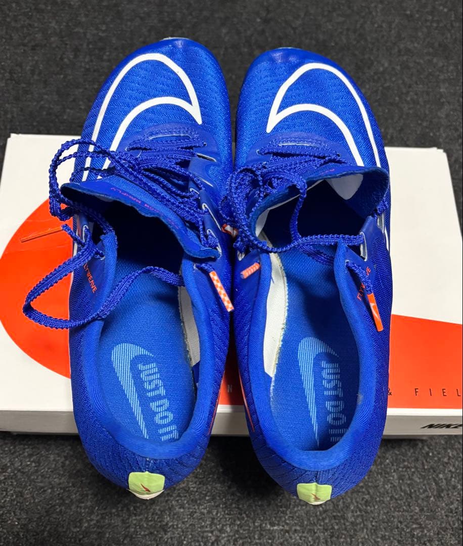 Nike エアズーム マックスフライ1 青 ※試着のみ【25.5cm・極美品】