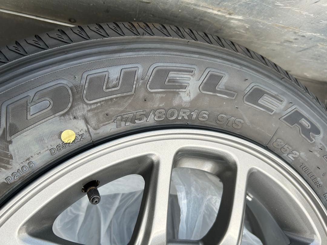 ジムニー新車4本純正ホイール＆タイヤセット