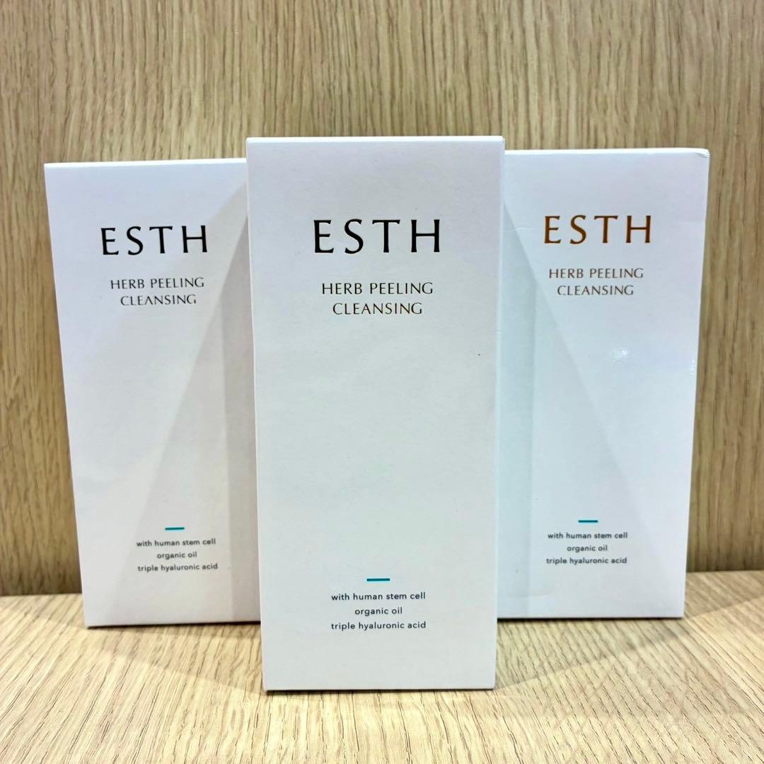 【未使用品】ESTH ハーブピーリングクレンジング 3点セット