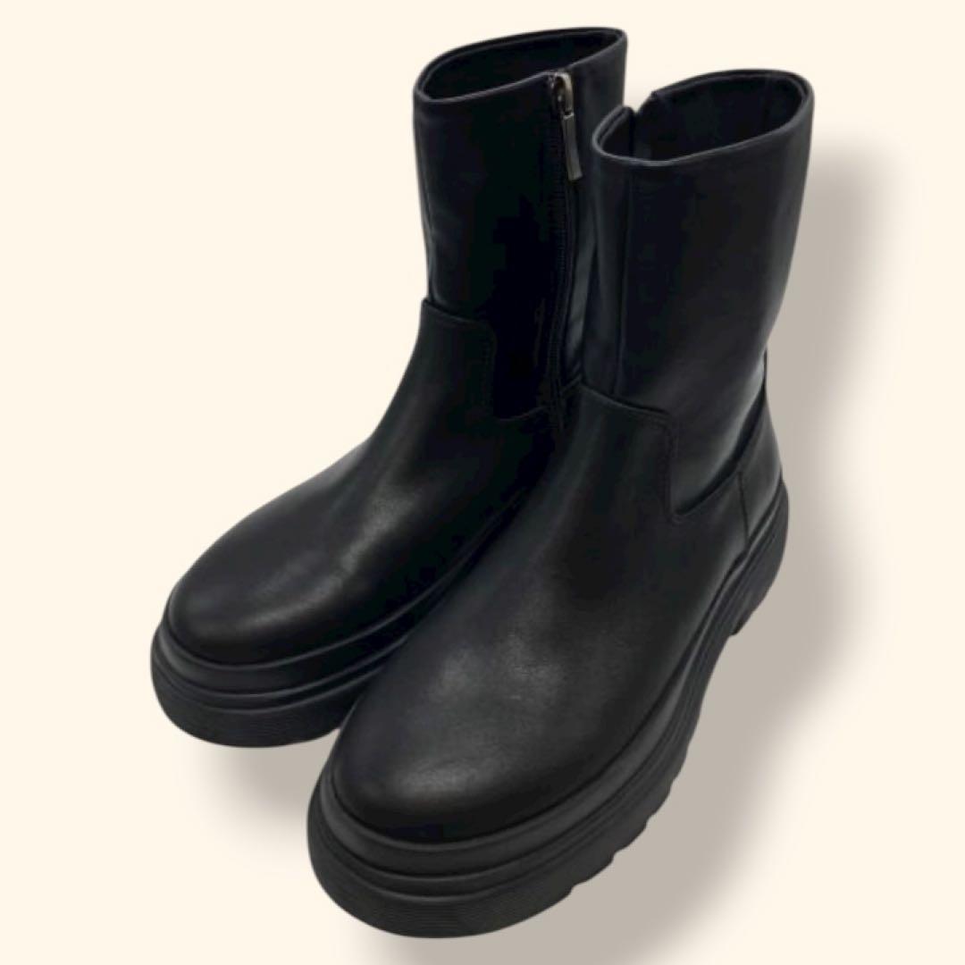 【未使用】スローブイエナ　トラックソールブーツ　厚底