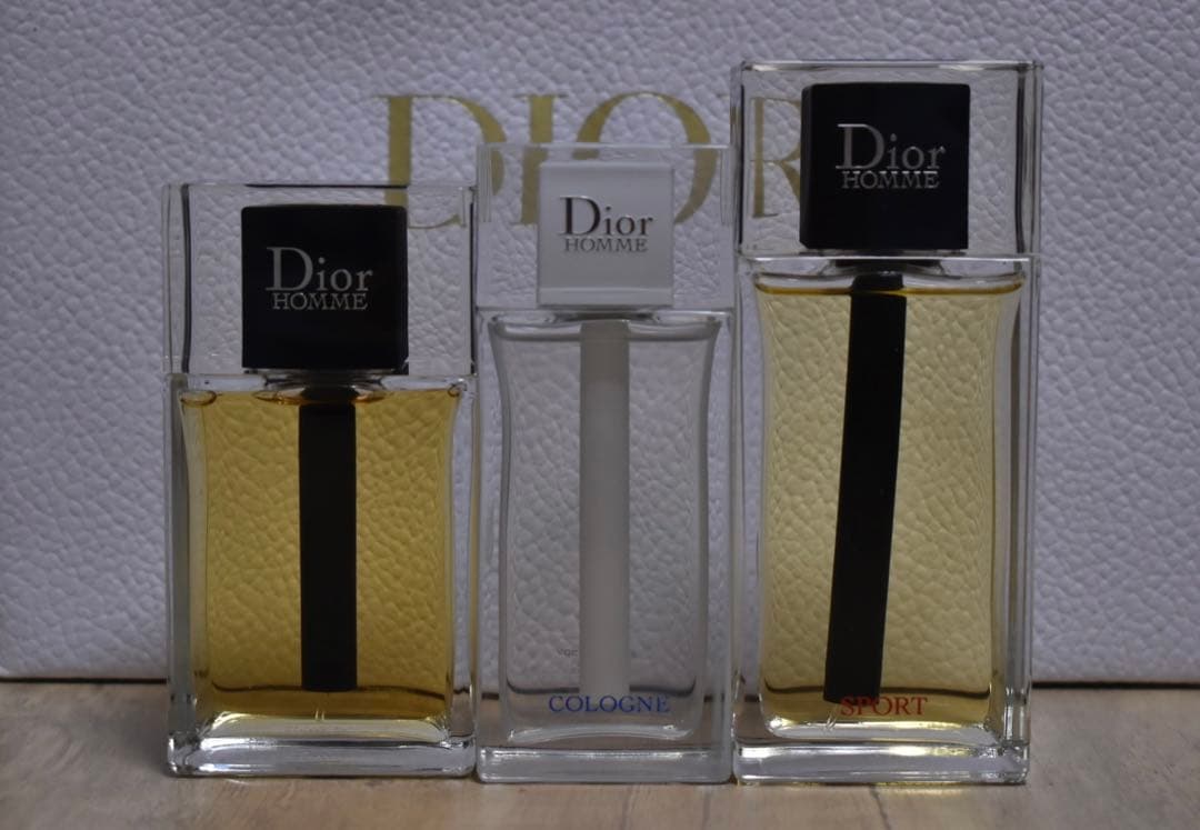 【ほぼ未使用】ディオール オム 香水3種(バラ売り可・値下げ交渉可・即購入可）