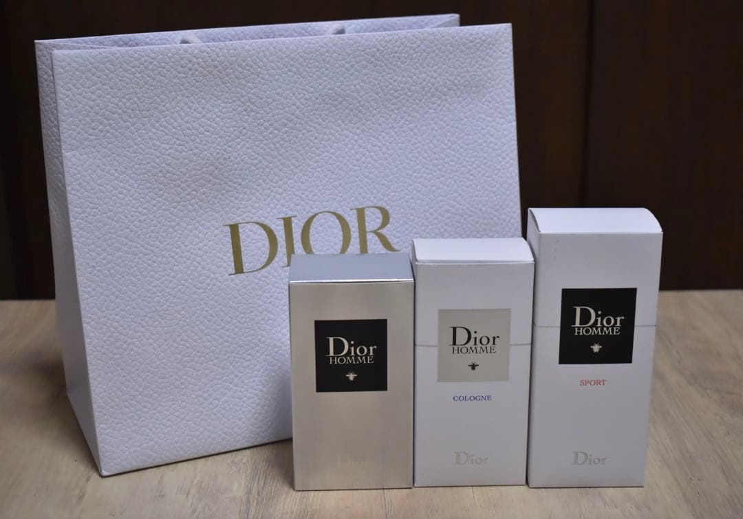 【ほぼ未使用】ディオール オム 香水3種(バラ売り可・値下げ交渉可・即購入可）