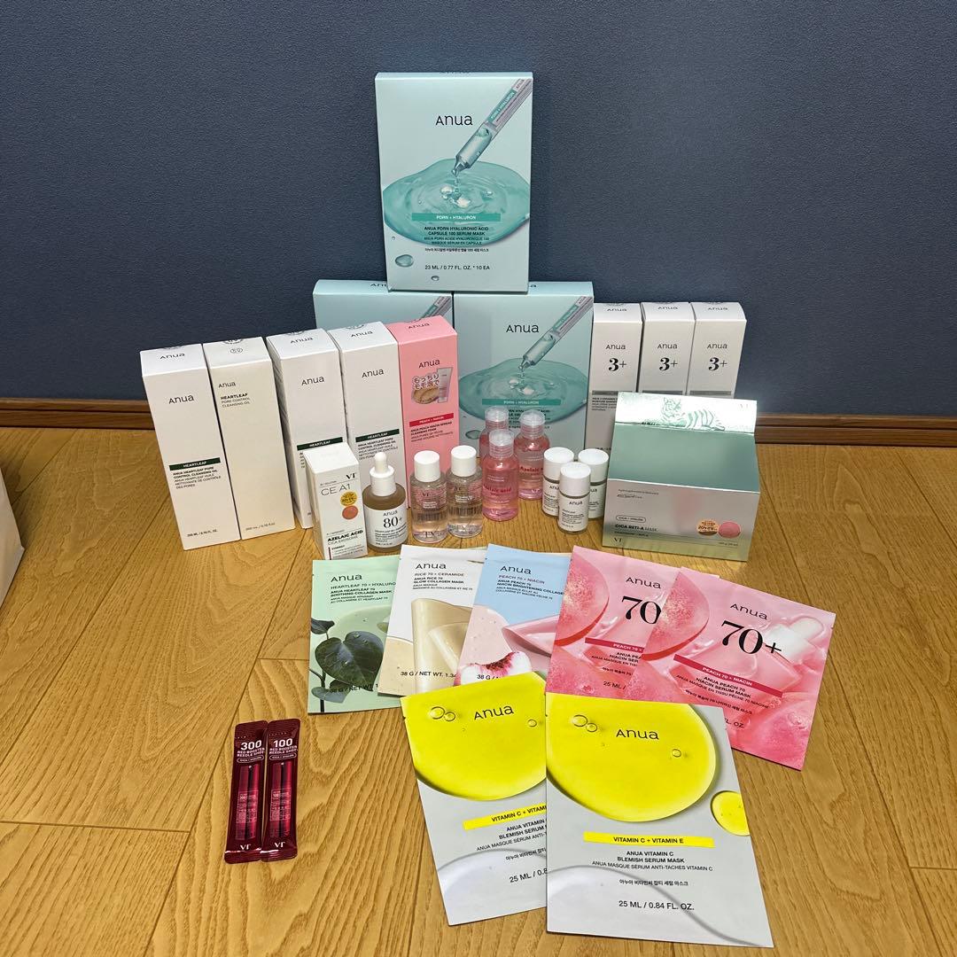アヌア　バリアクリーム　クレンジングオイル　パック　など　30点まとめ売り