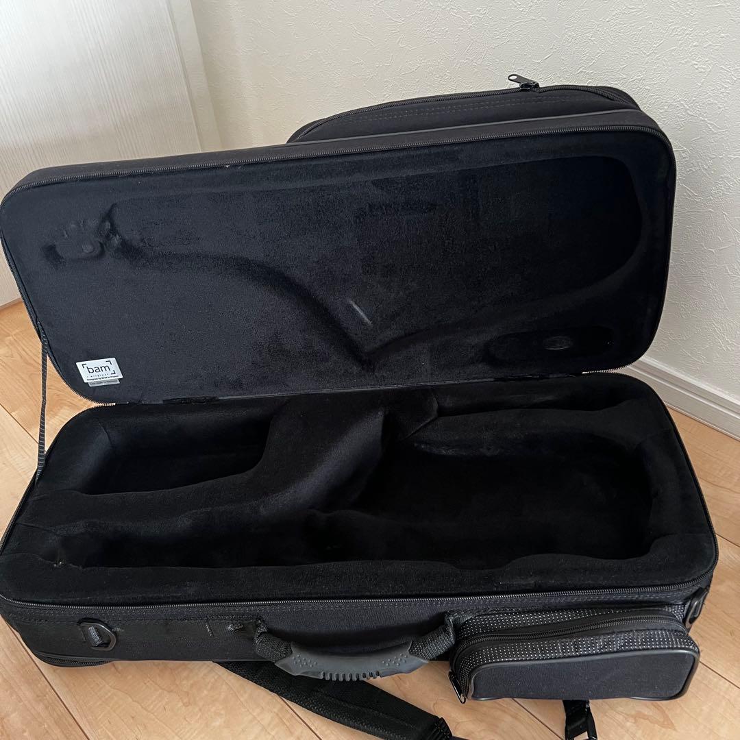 bam トレッキングケース アルトサックス用 ブラック