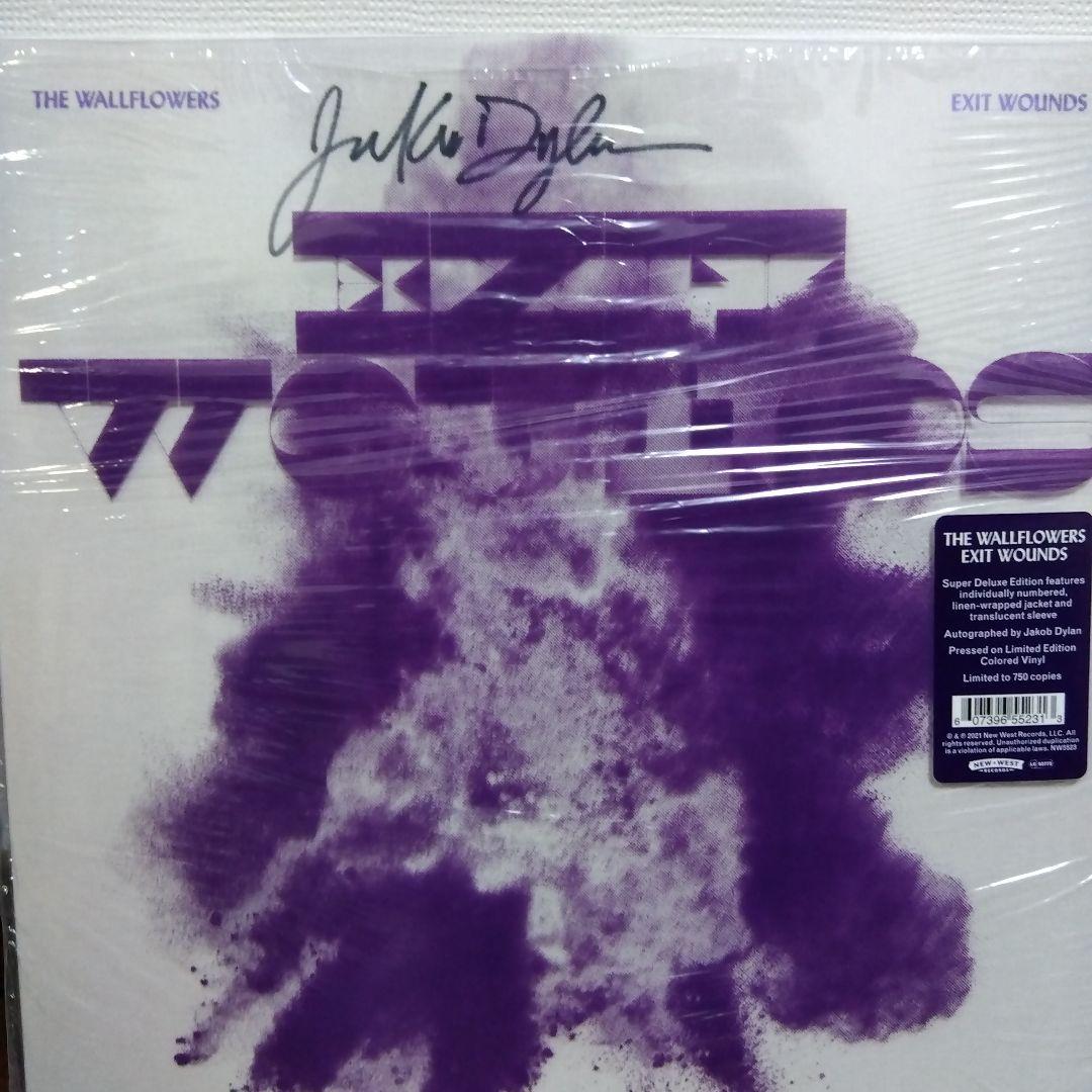 The Wallflowers Exit Wounds 直筆サイン入LP