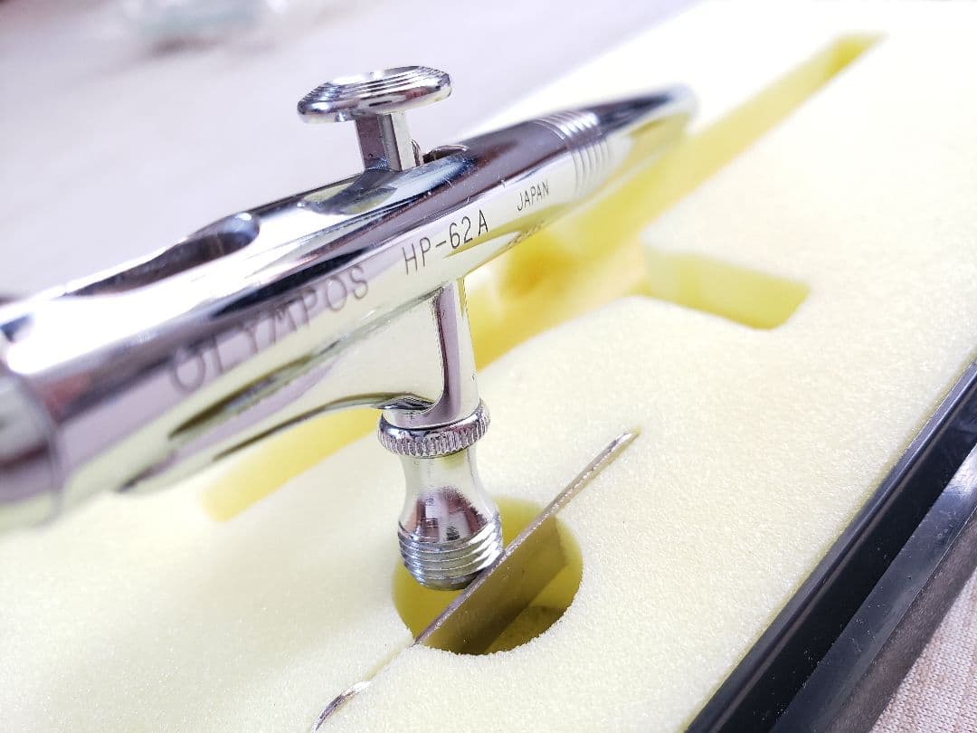 オリンポス/OLYMPOS　エアブラシセットコンプレッサーとハンドピース