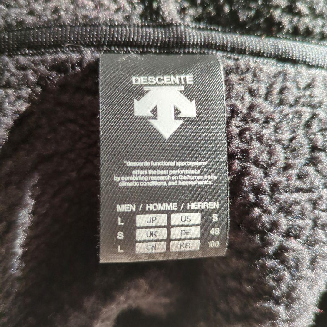 DESCENTE デサント スイスチームモデル 厚手フリースパーカー