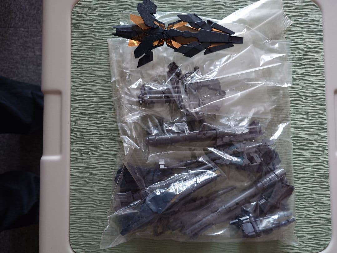 プレバン限定バンシィ・ノルン最終決戦仕様（中途仮組み品）