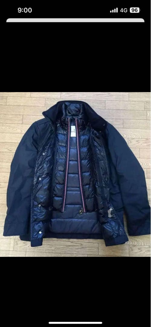 い*ん様 モンクレール　MONCLER　へクター　ダウンジャケット　アウター　濃