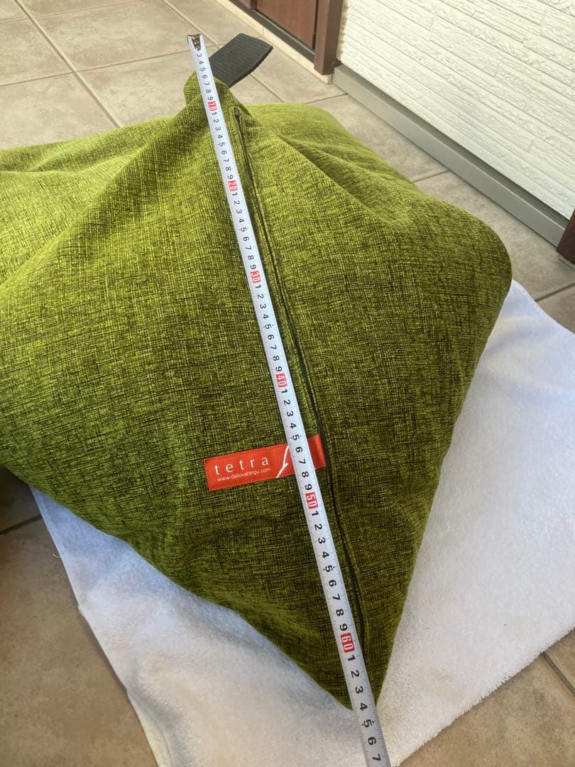 大東寝具 tetra テトラ レギュラー ビーズクッション 70×88 補充可