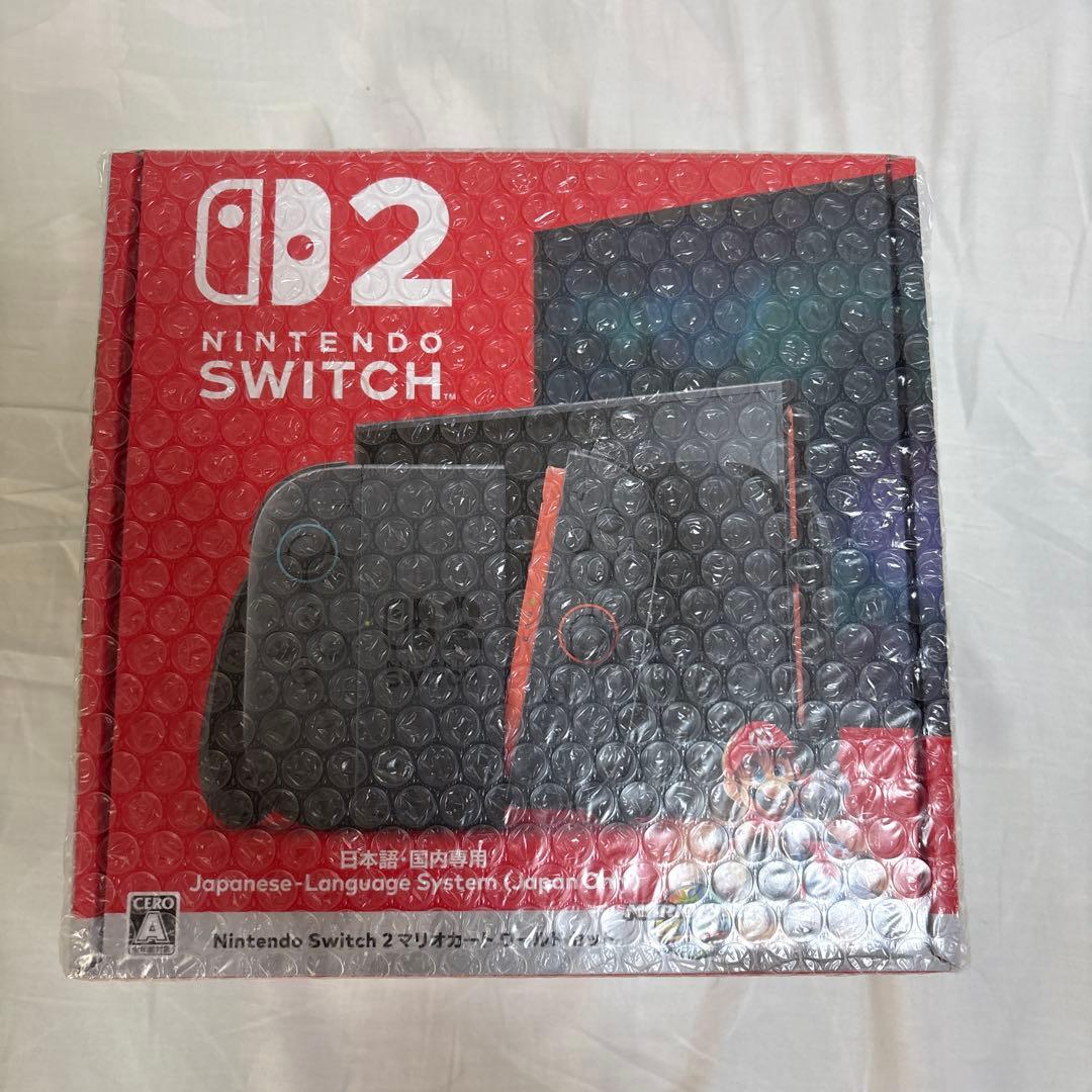 新品未使用　Nintendo Switch 2(日本語) マリオカート ワールド