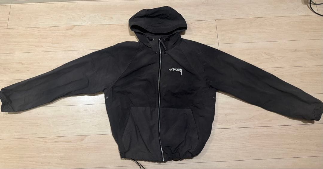 Stussy シェルジャケット 黒
