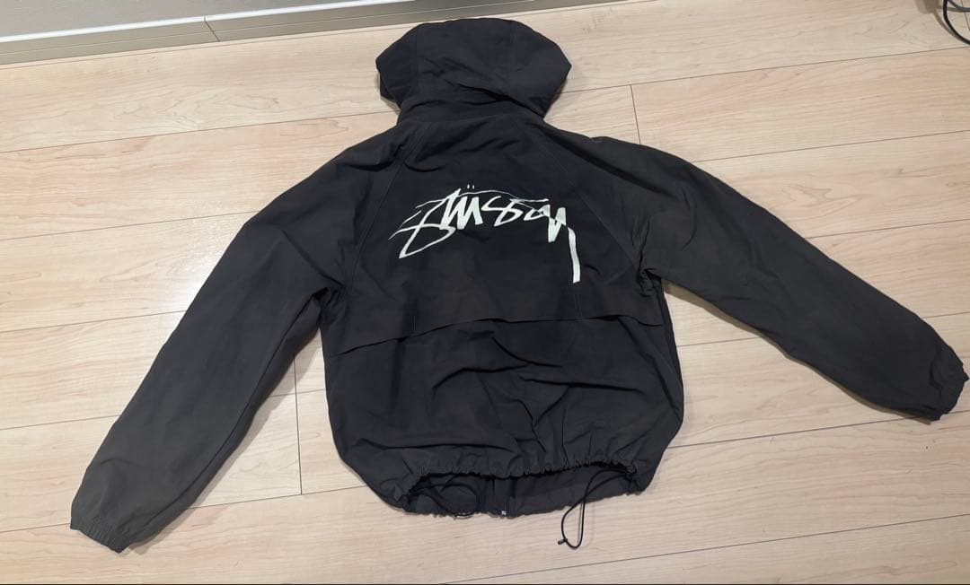 Stussy シェルジャケット 黒