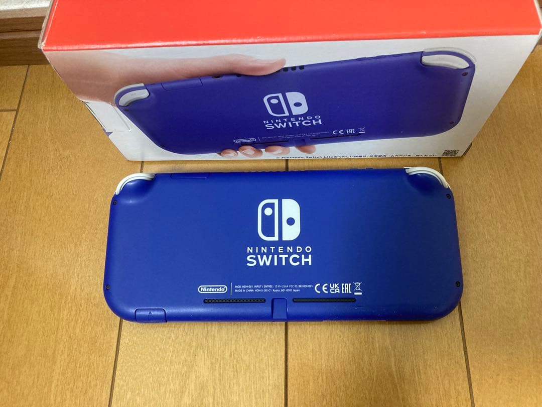 Nintendo Switch Lite ブルー 本体 箱付き・充電器付
