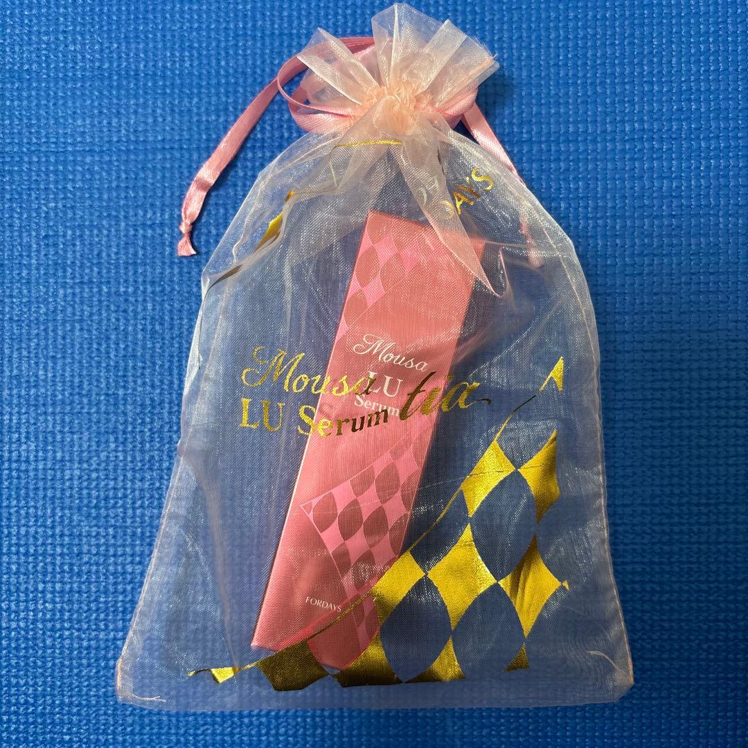 新品未使用 ムーサLUセラム tia オーガンジー巾着付き