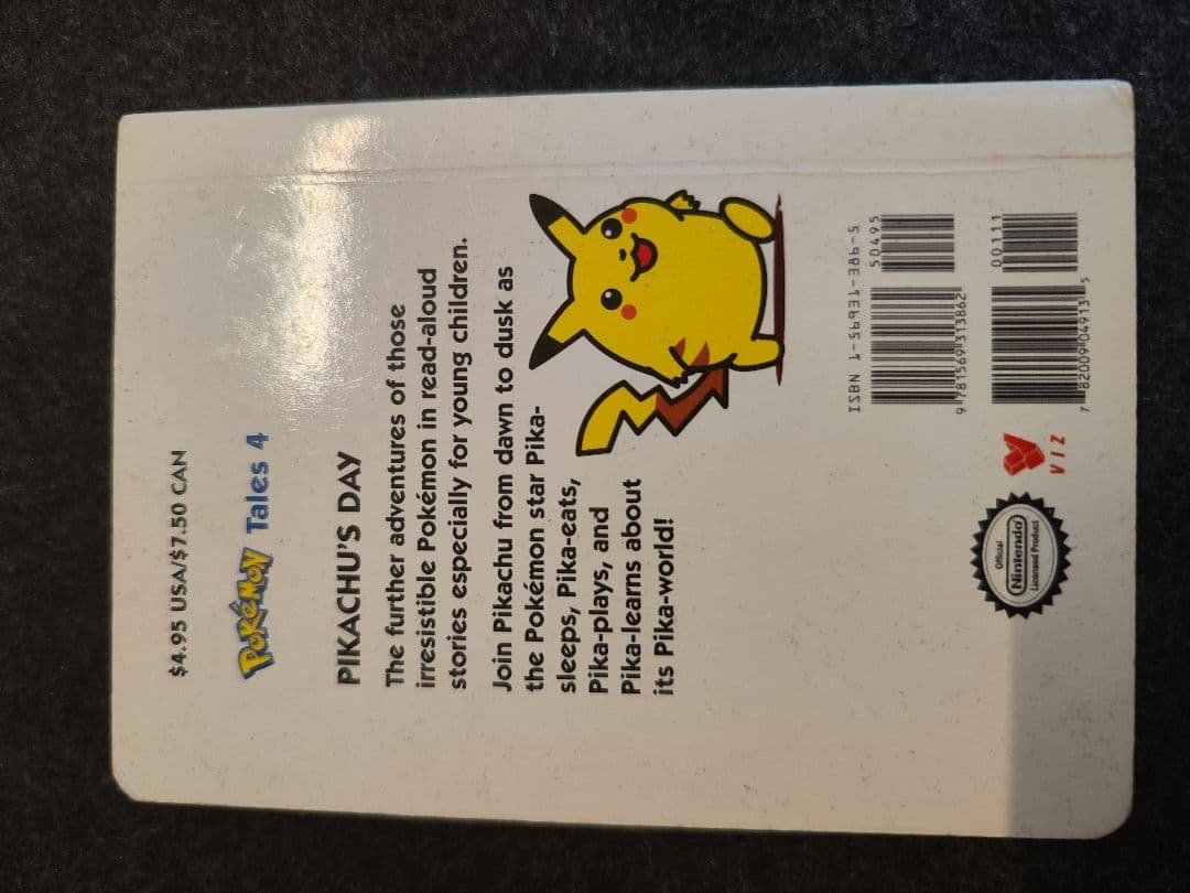 Pikachu's Day - Pokémon Tales 4 ポケモン 本