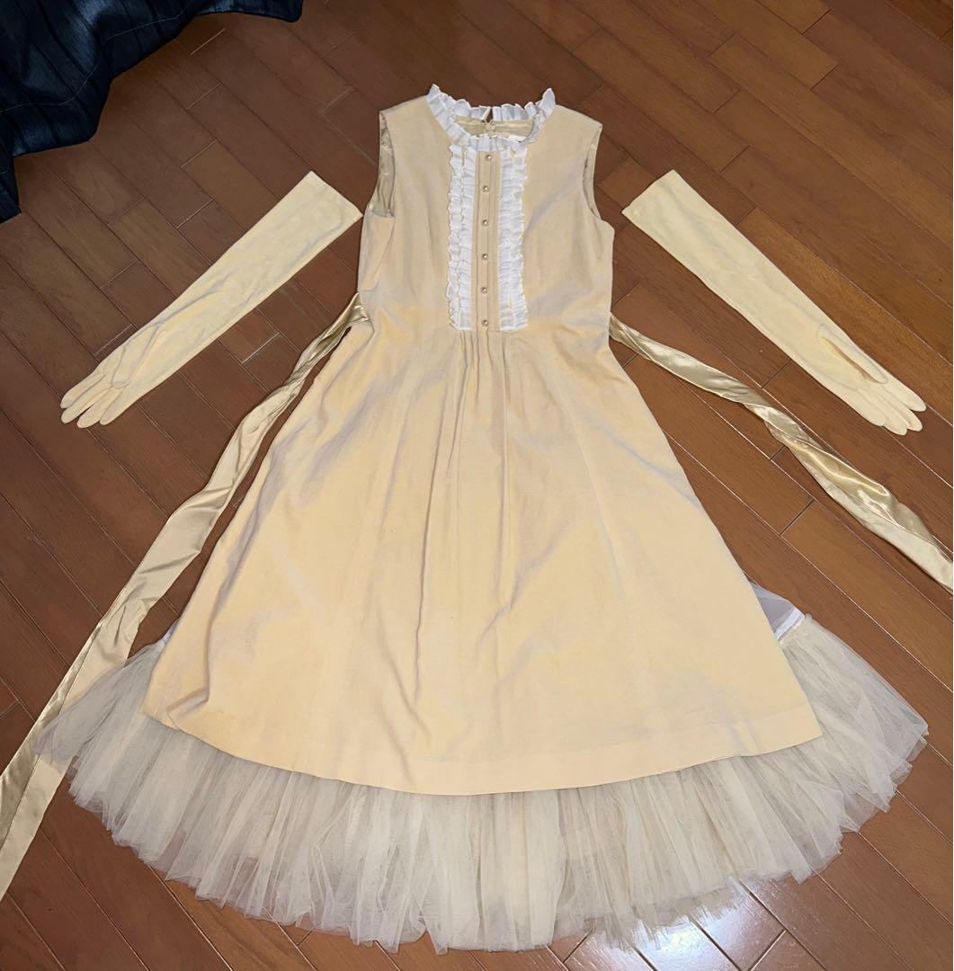 saleジェーンマープル ベルベットビスキュイドールドレス JaneMarple