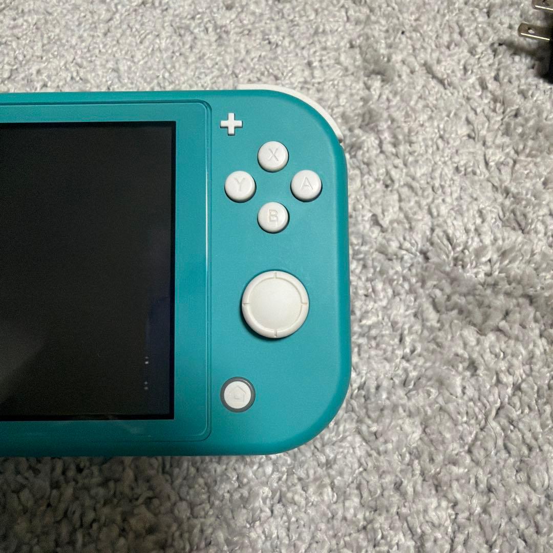 Nintendo Switch Liteスイッチライトターコイズ 充電器、箱付き