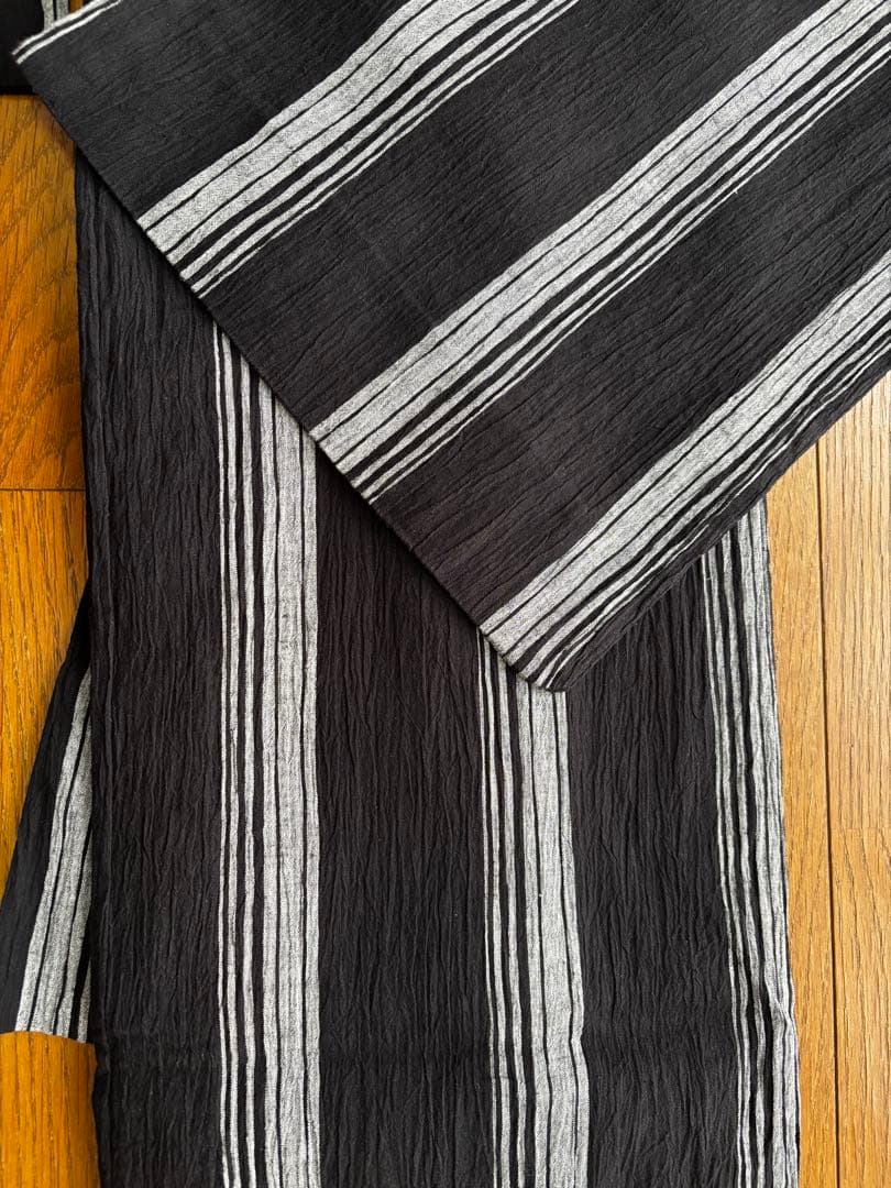 本日14時までのタイムSALE‼️近江縮　浴衣　夏着物　綿麻