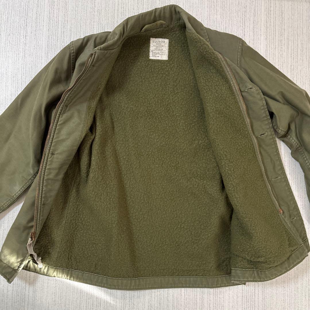 USミリタリーA2デッキジャケット80'sサイズS（34-36）