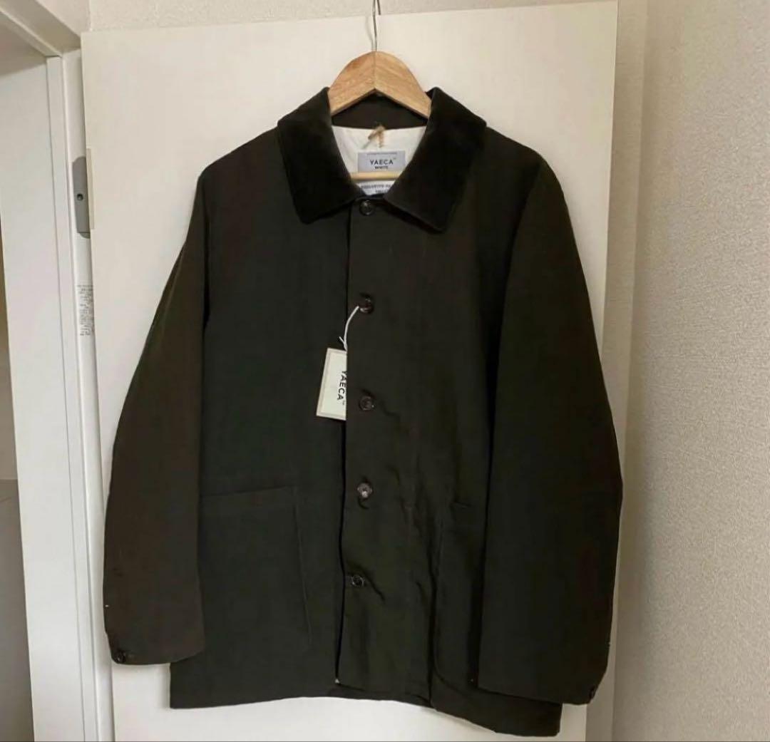 ハ*ん様 YAECA WRITE カバーオール(オイルド・オリーブ）　オイルジャ