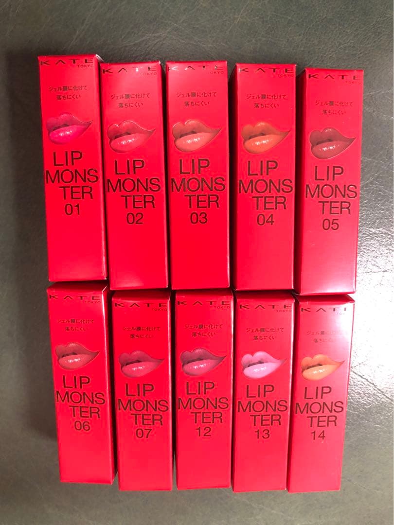KATE リップモンスター　店頭販売全10色
