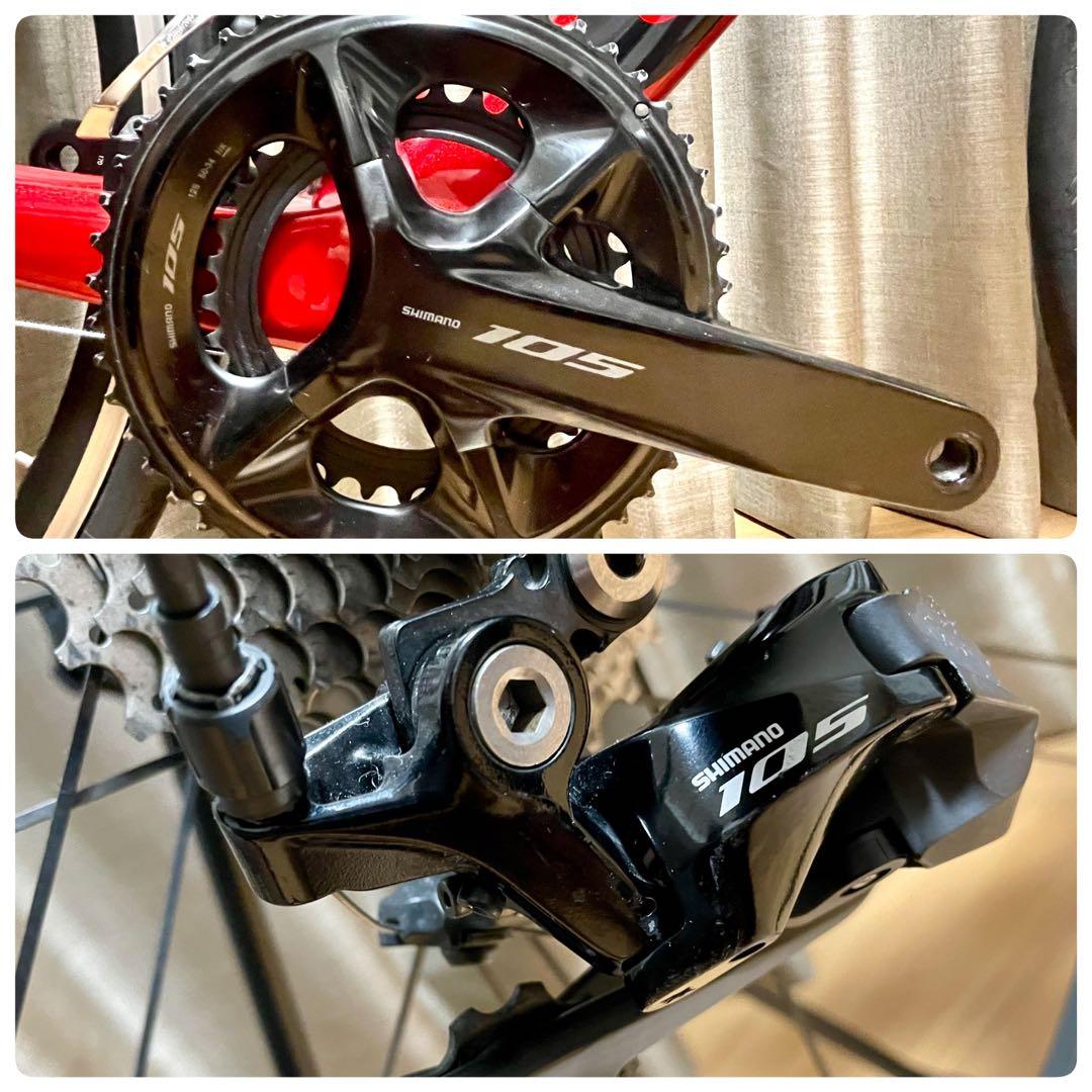 カスタムアップグレード済 GUSTO COBRA カーボンロード コーティング済