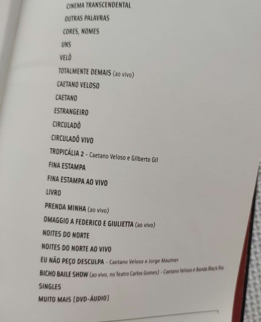 TO DO CAETANO ボックスセット