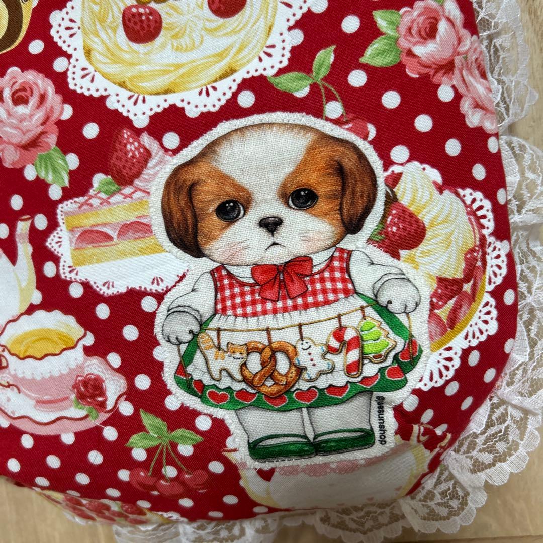 ハンドメイド　ころりんトート　コヤンイサムチョン☆両面クリスマスあんこちゃん☆