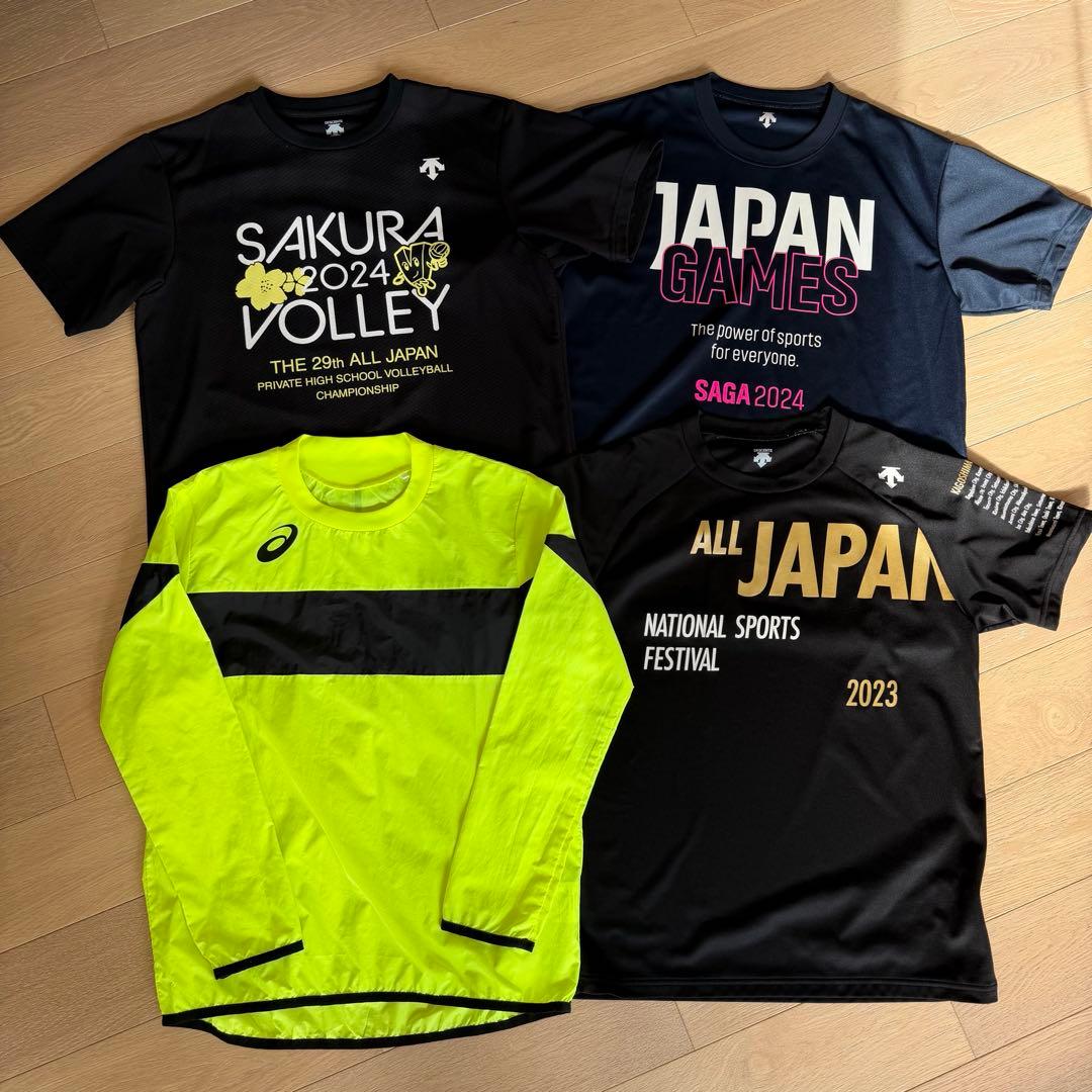 MiyunaKiバレーボール Tシャツ 4点セット×2