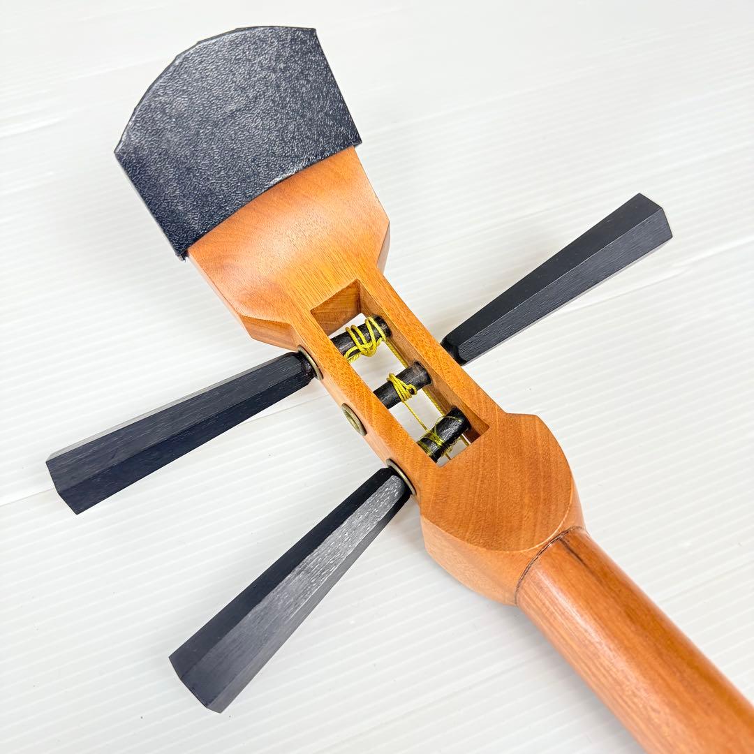 【美品♪】 三味線 全長約98cm ソフトケース付き♪