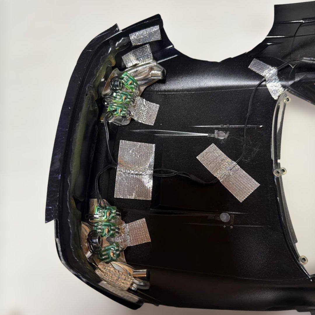 パープルのS13ドリフトRCカー ラジコンボディ