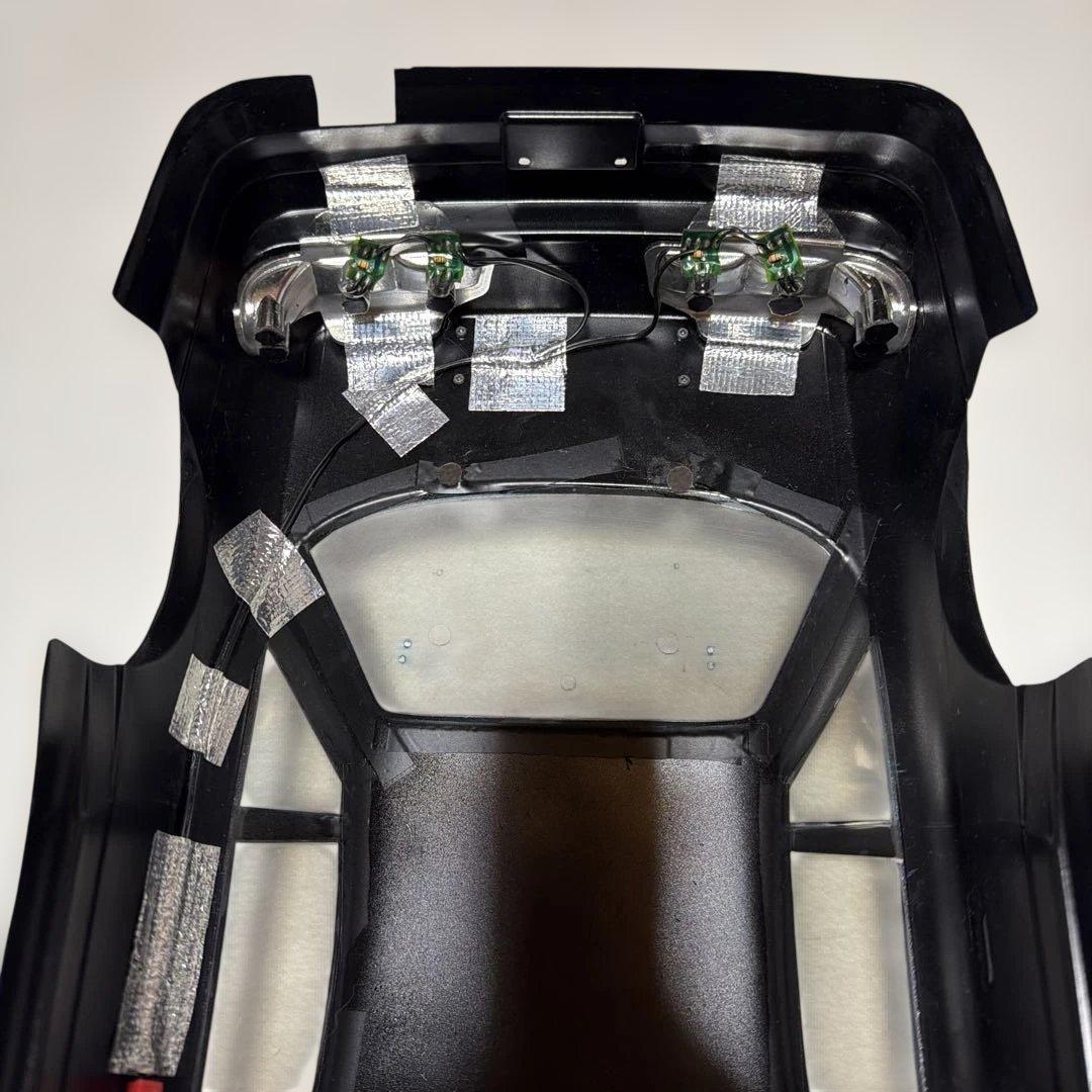 パープルのS13ドリフトRCカー ラジコンボディ