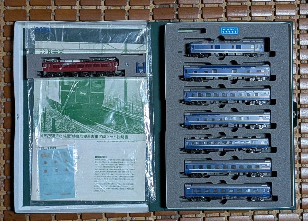 KATO 北斗星(EF81 + 客車7両旧製品セット)