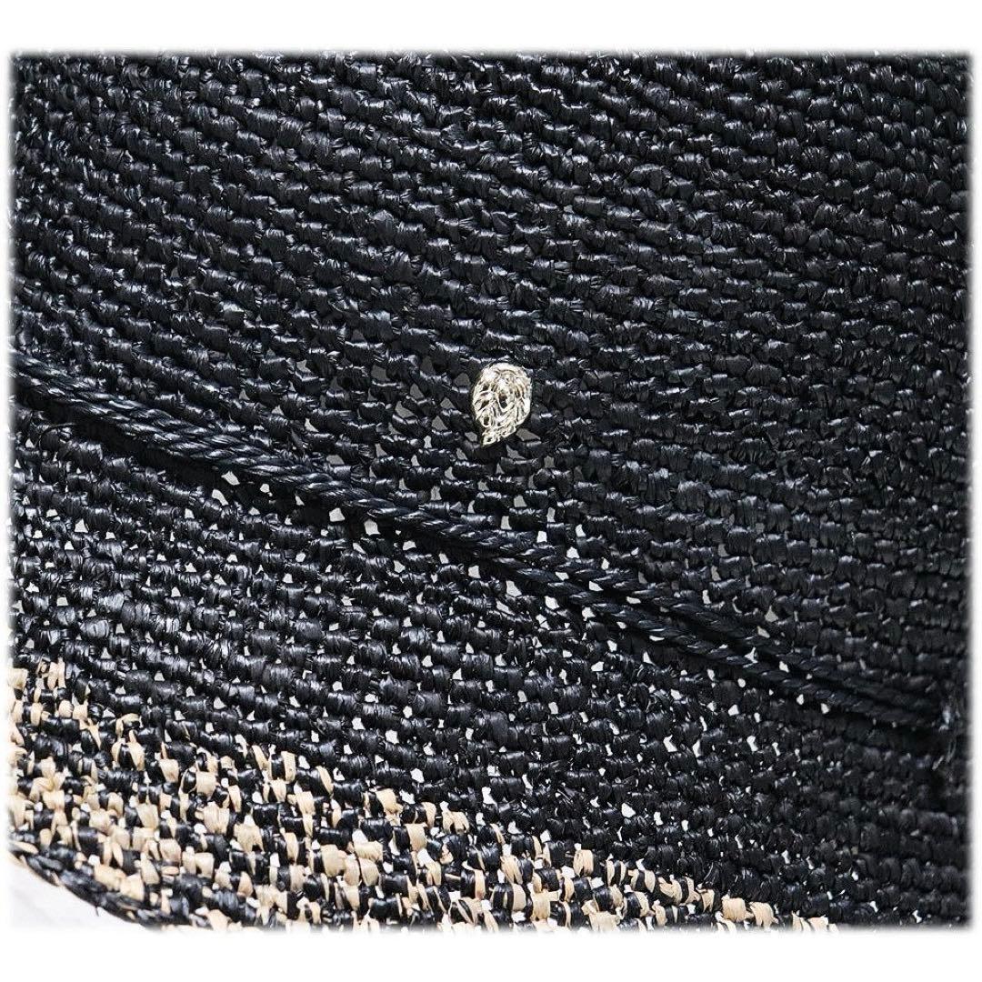 《ヘレンカミンスキー》新品 上質ラフィアハット 麦わら帽子 ONE(57.5)